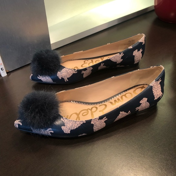 Sam Edelman Faux Fur Pompom Shoe - Picture 4 of 9